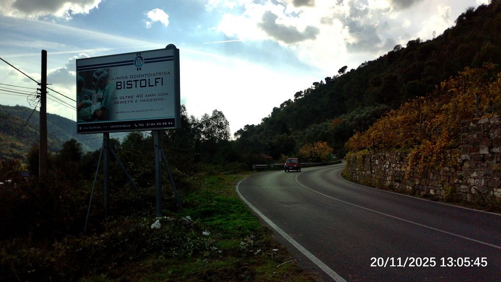 Impianto CARTELLONISTICA a Camporosso, in zona Chiesa di San Giorgio