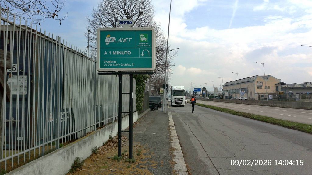 Impianto CARTELLONISTICA a Grugliasco, in zona Monviso Sporting Club