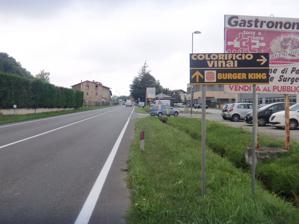 Impianto FRECCE / PREINSEGNE a Boves, in zona Mobilificio Stellino Quinto