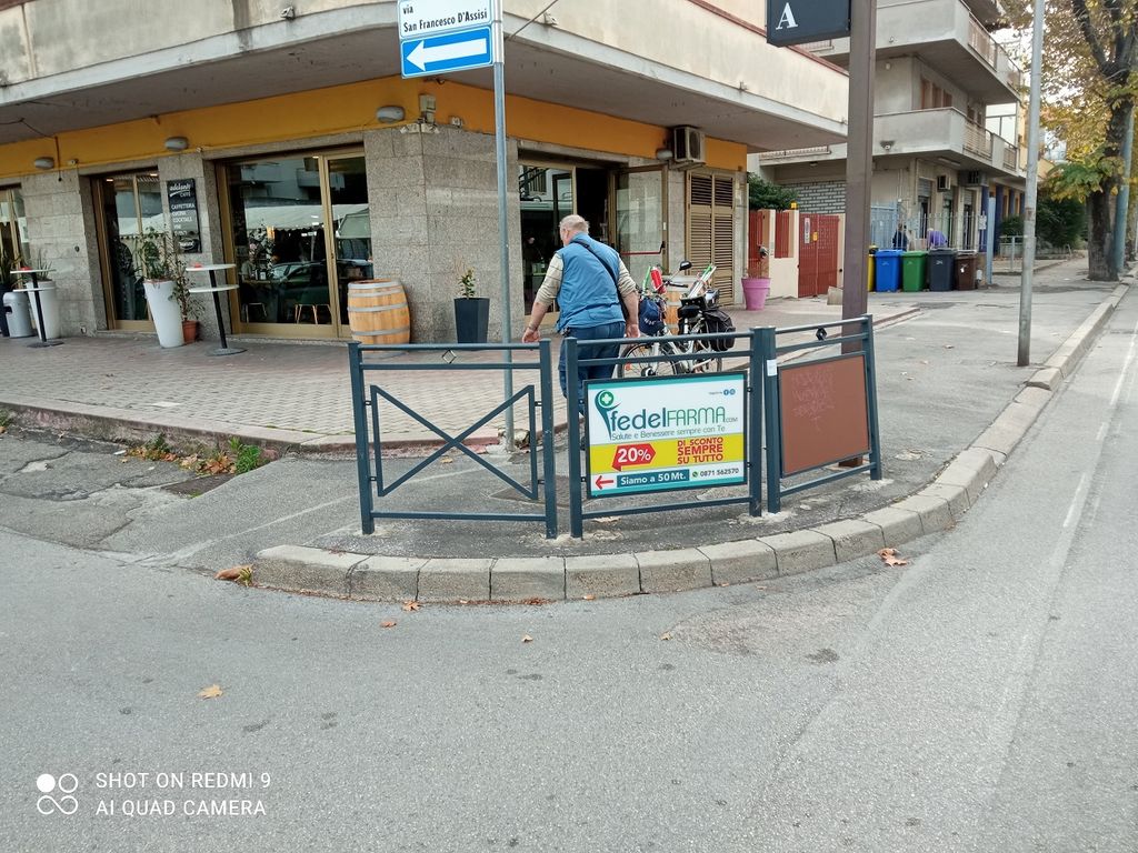 Impianto TRANSENNA a Chieti, in zona Gran Caffé D'Urbano