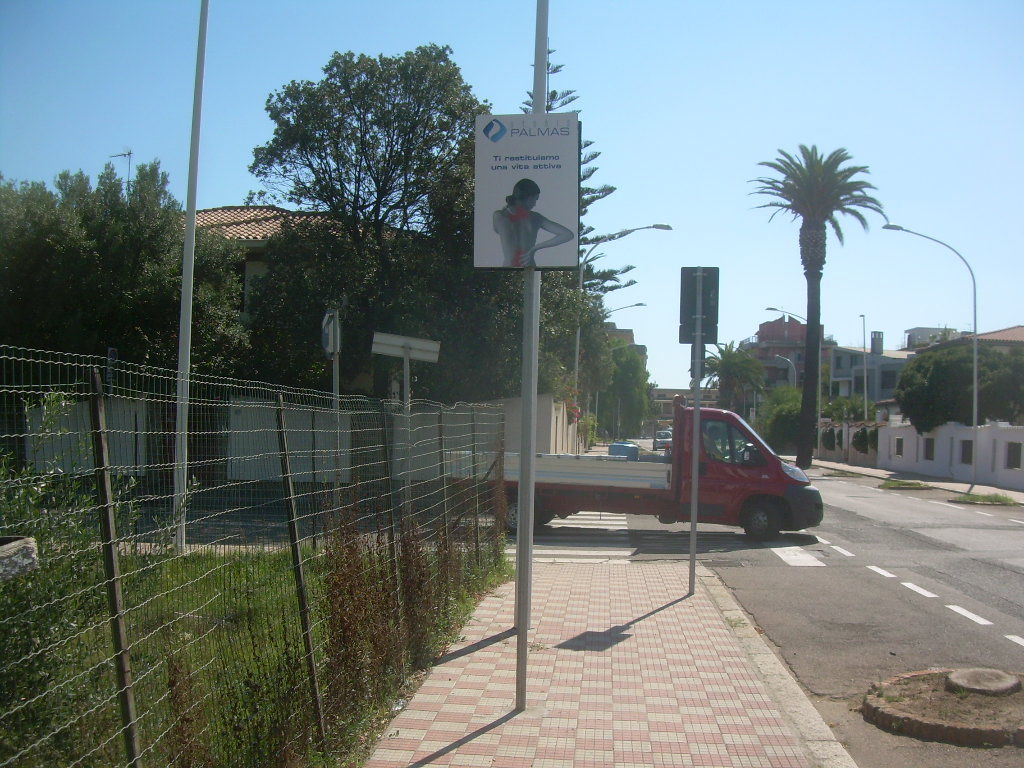 Impianto TABELLA a Cagliari, in zona Iper Pan
