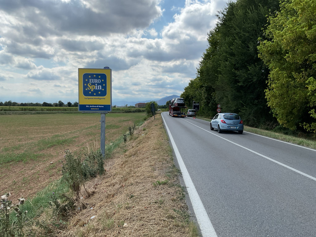 Impianto CARTELLONISTICA a Orbassano, in zona Gonzole