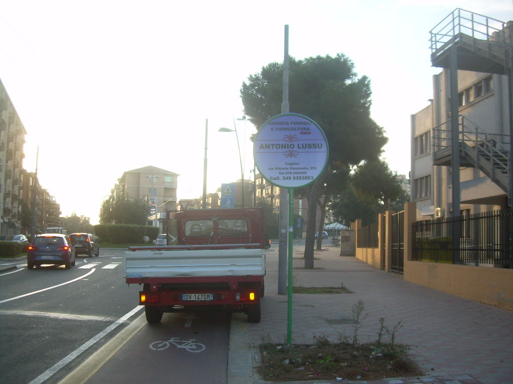Impianto TABELLA a Cagliari, in zona Mobil discount