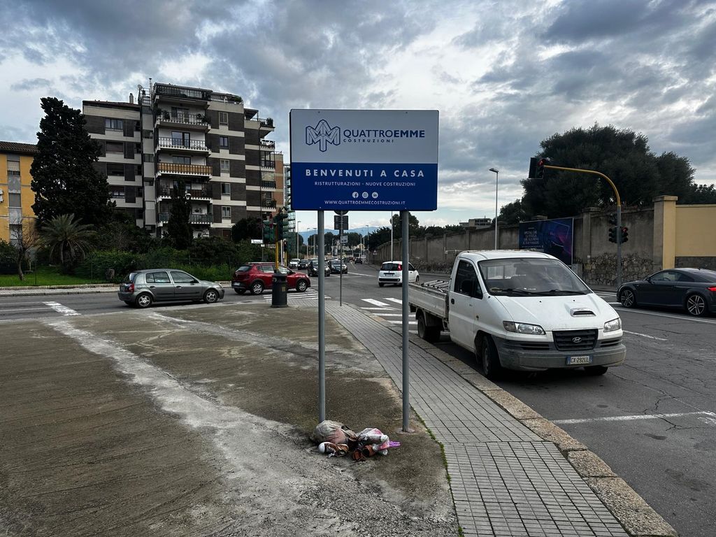 Impianto TABELLA a Cagliari, in zona Biblioteca Metropolitana 