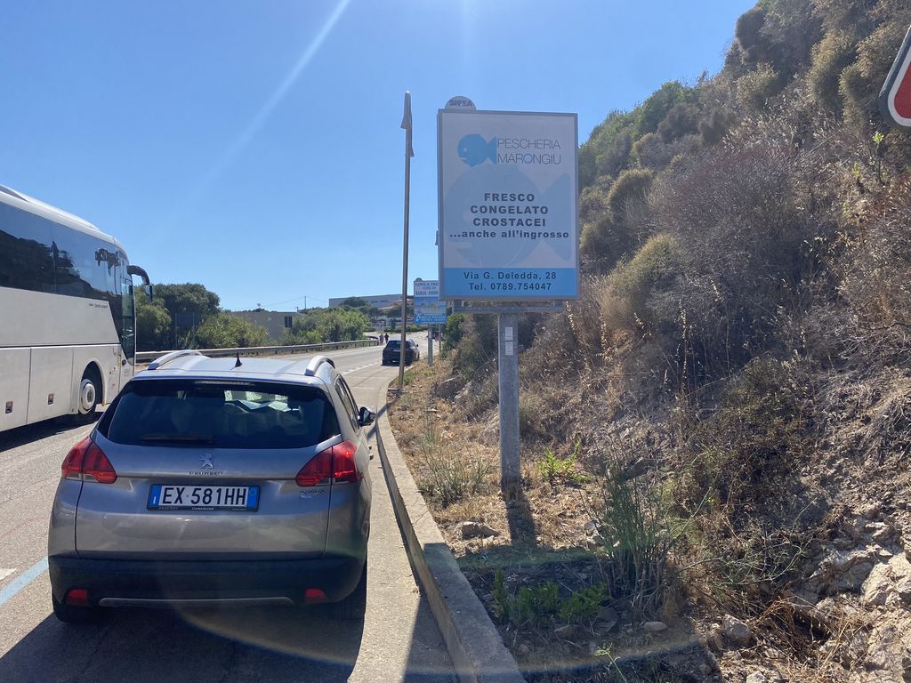 Impianto CARTELLONISTICA a Santa Teresa Gallura, in zona Bakkus - L'Assassino dal 1972