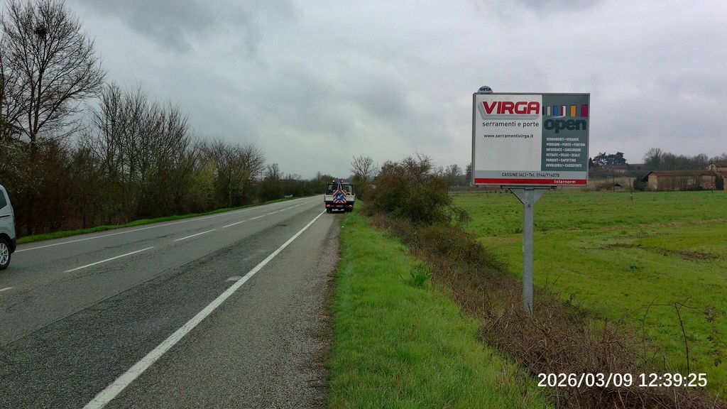Impianto CARTELLONISTICA a Cassine