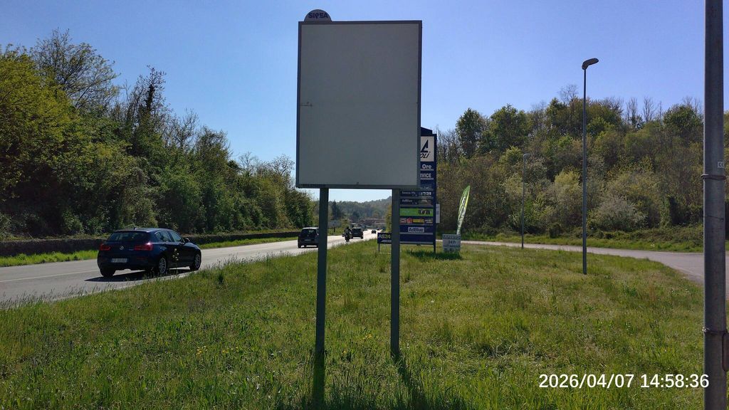 Impianto CARTELLONISTICA a Dorzano, in zona Chiesa di San Sebastiano