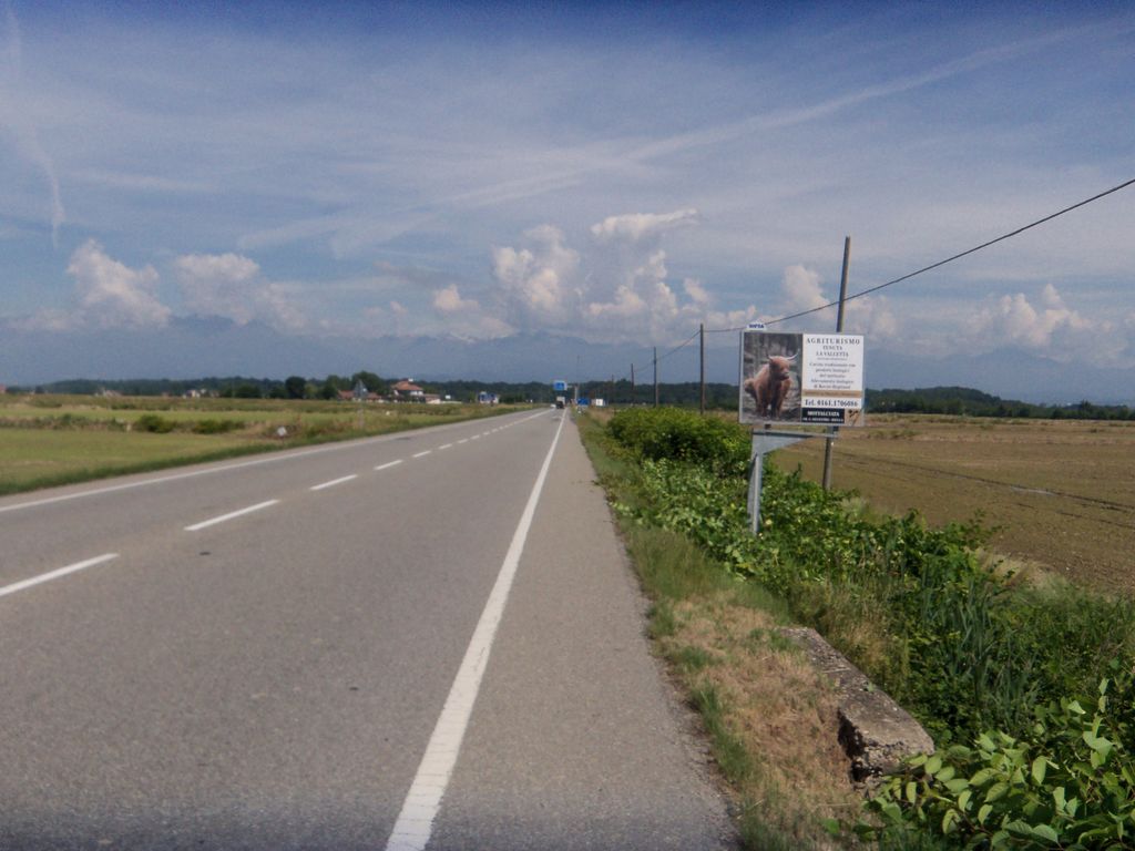 Impianto CARTELLONISTICA a Buronzo, in zona I Platani