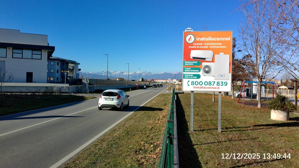 Impianto CARTELLONISTICA a Beinette, in zona Dal Fornaio Market