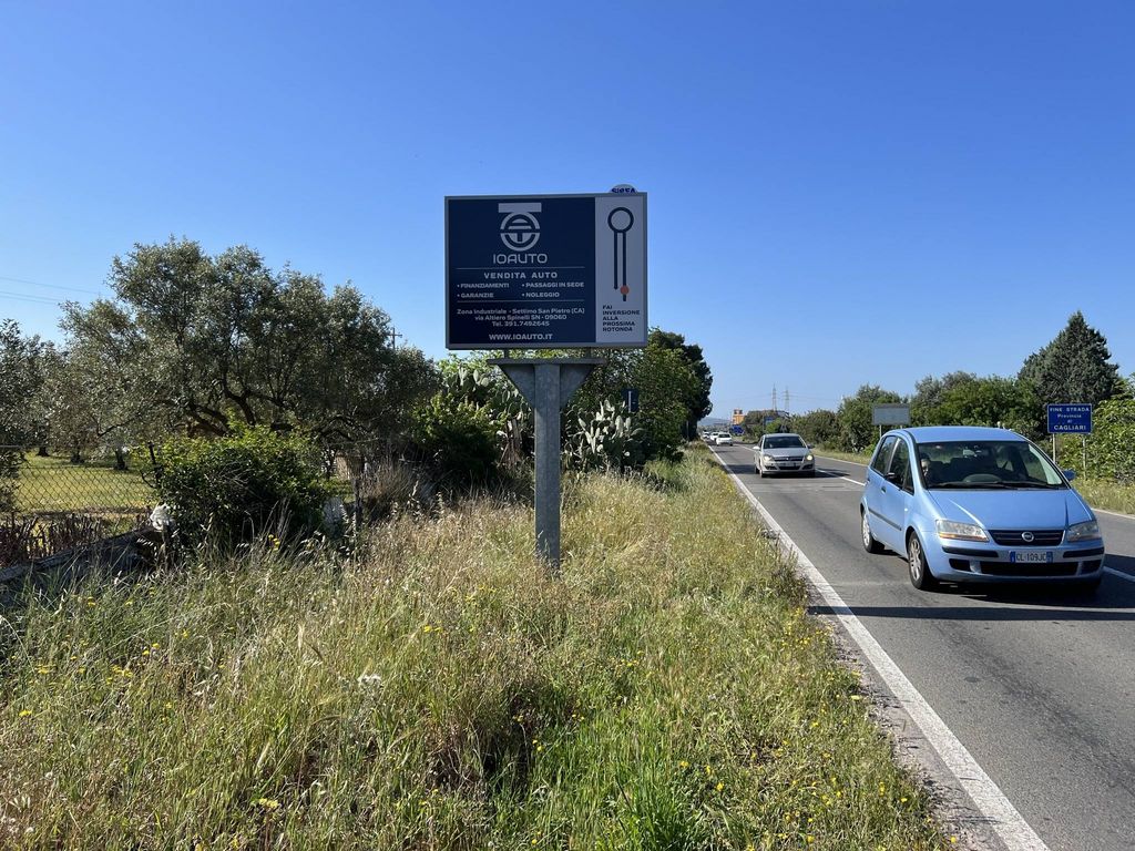 Impianto CARTELLONISTICA a Settimo San Pietro, in zona Lidl