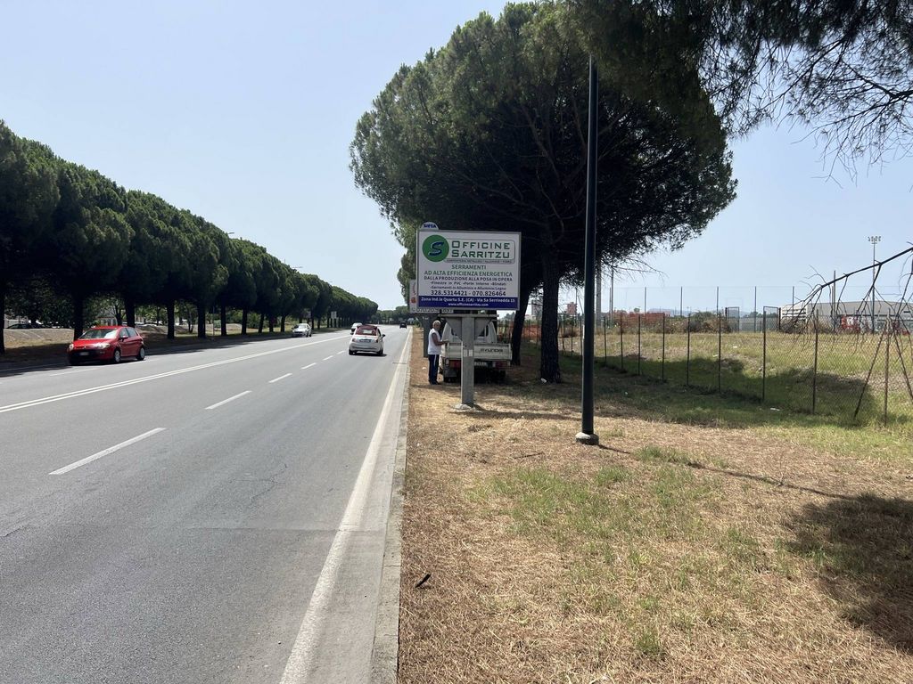 Impianto CARTELLONISTICA a Monserrato, in zona Parrocchia Sant'Ambrogio
