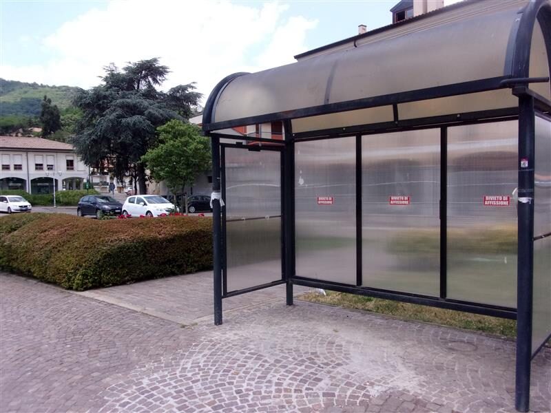 Impianto PENSILINA a Galzignano Terme, in zona Tonetti Bar dal 1962