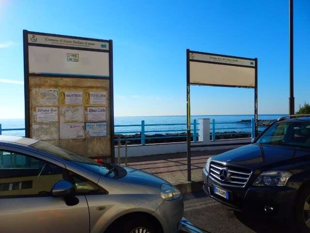 Impianto CARTELLONISTICA a Santo Stefano al Mare, in zona Caravella