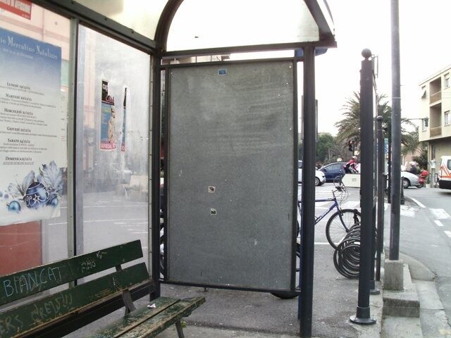 Impianto PENSILINA a Vallecrosia, in zona EuroSpin