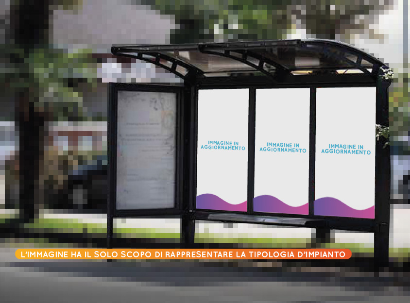 Tipologia PENSILINA a Cecina, nei pressi di Acqua & Farina BISTROT