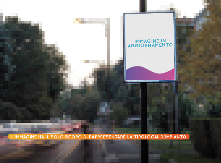 Tipologia POLE MEDIA a Lecco, nei pressi di Scuola dell’Infanzia Rosa Spreafico