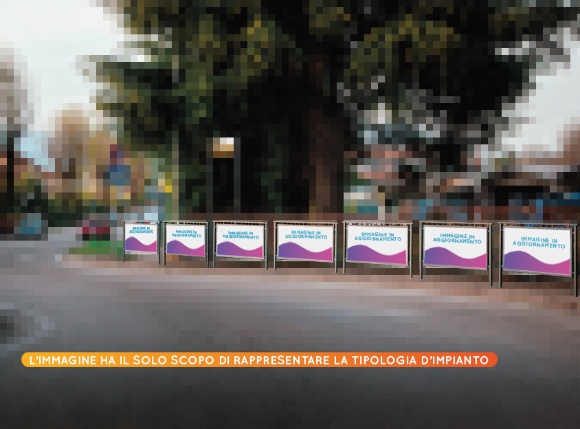 Tipologia TRANSENNA a Lecco, nei pressi di Centro Commerciale Meridiana